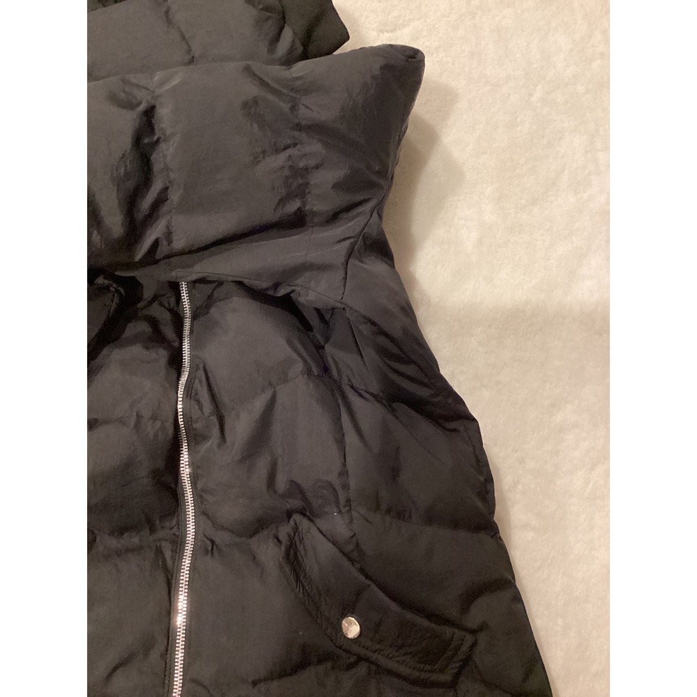 The North Face Womens Black Quilted Long Puffer Parka Hooded Jacket 3XL - Picture 7 of 12